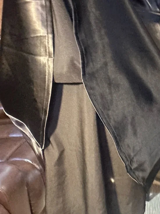 NWOT SIZE L Altar'd State Black Strapless Bow Cutout Skater Dress - Picture 5 of 11